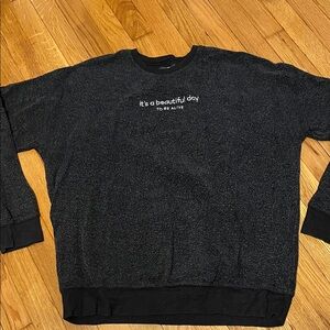 Charcoal Graphic Women's Sweatshirt